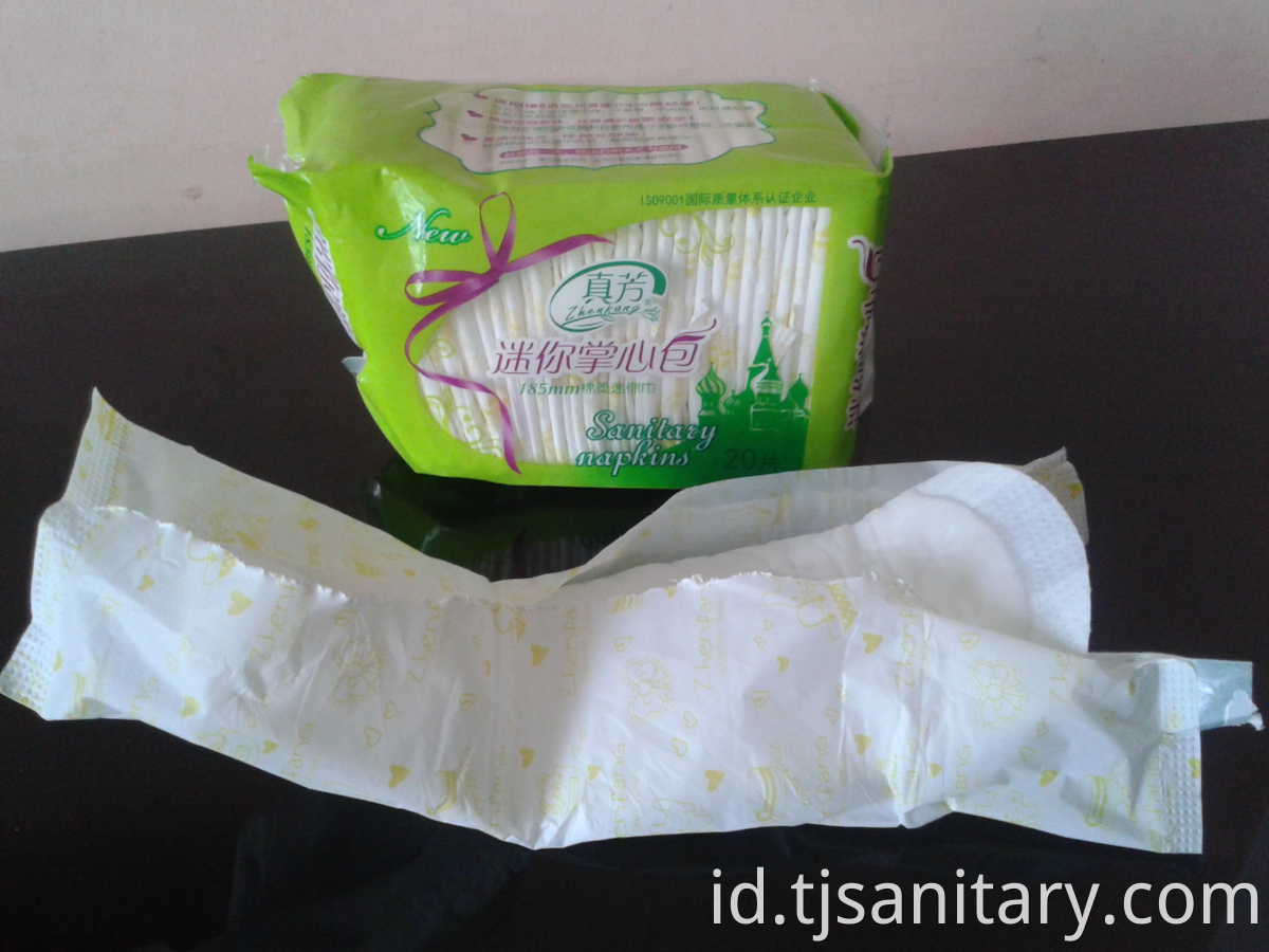 wingless sanitary napkin